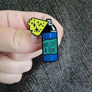 BS Be Gone Pin